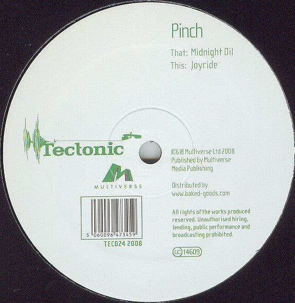 Pinch (2) - Midnight Oil / Joyride