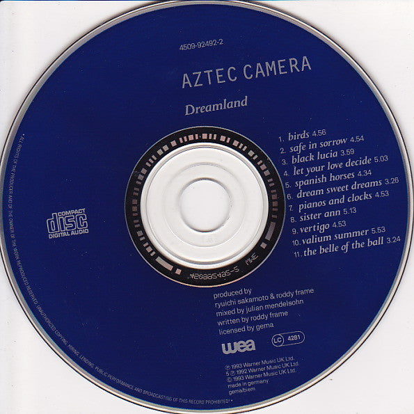 Aztec Camera - Dreamland