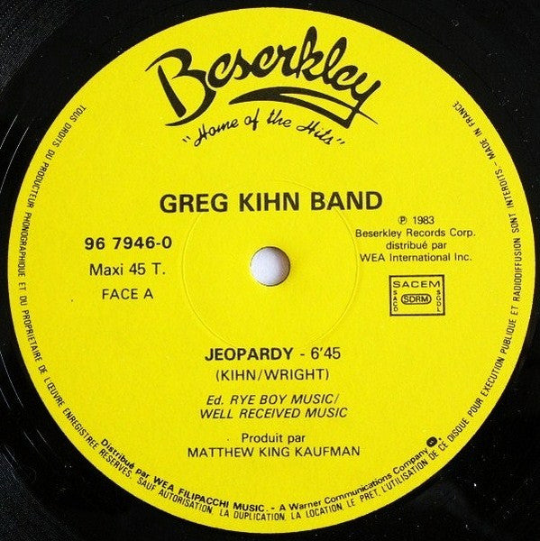 Greg Kihn Band - Jeopardy (Version Longue)