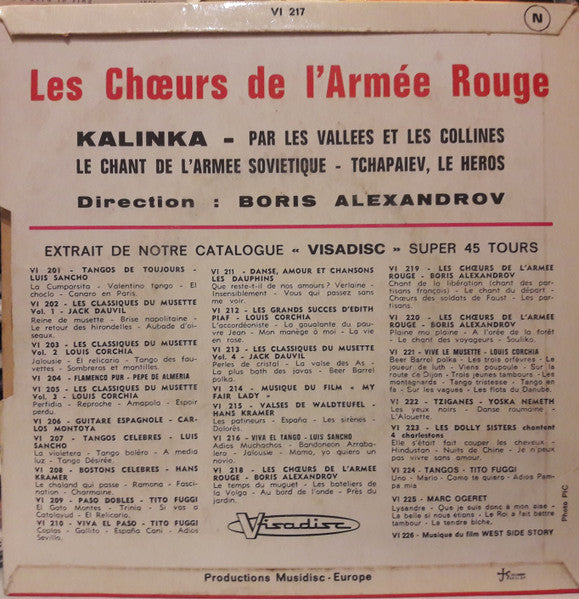 The Alexandrov Red Army Ensemble - Kalinka