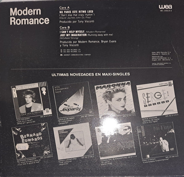 Modern Romance - No Pares Este Ritmo Loco = Don't Stop That Crazy Rhythm