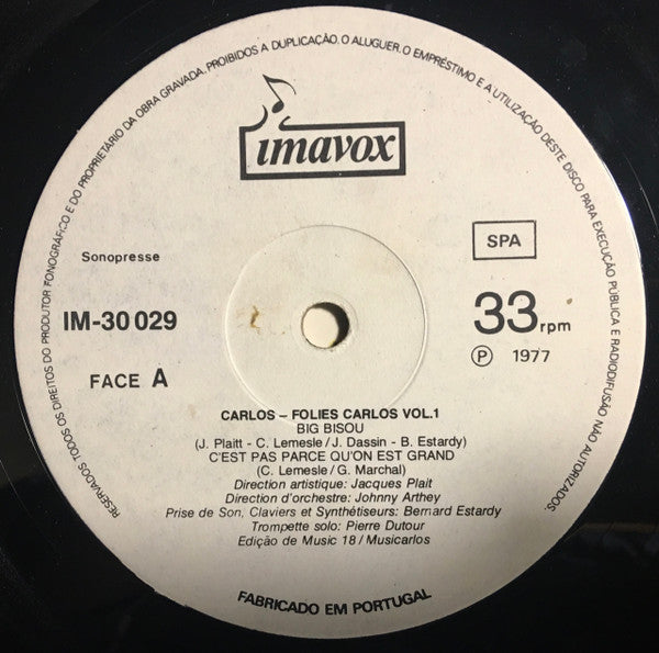Carlos (3) - Folies Carlos Vol. 1