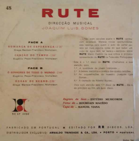 Rute (2) - Romança De Esperança