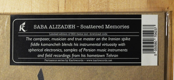 Saba Alizâdeh - Scattered Memories