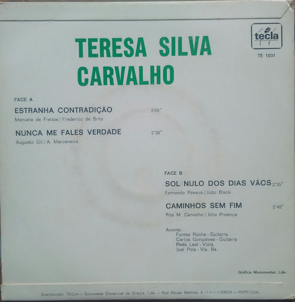 Teresa Silva Carvalho - Sol Nulo Dos Dias Vãos