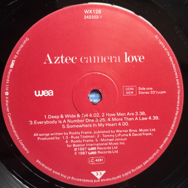 Aztec Camera - Love