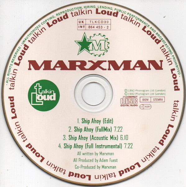 Marxman - Ship Ahoy