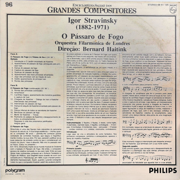 Igor Stravinsky - London Philharmonic Orchestra, Bernard Haitink - O Pássaro de Fogo