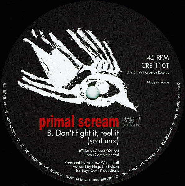 Primal Scream Featuring Denise Johnson - Don't Fight It, Feel It