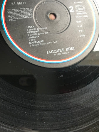 Jacques Brel - 5 - La Fanette