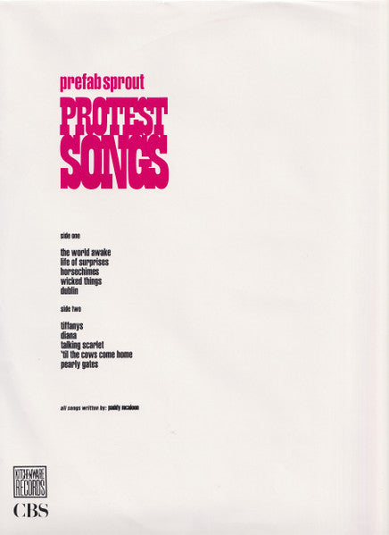 Prefab Sprout - Protest Songs