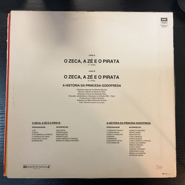 Alberto Mourão, Resende Dias - O Zeca, A Zé E O Pirata / A História Da Princesa Godofreda
