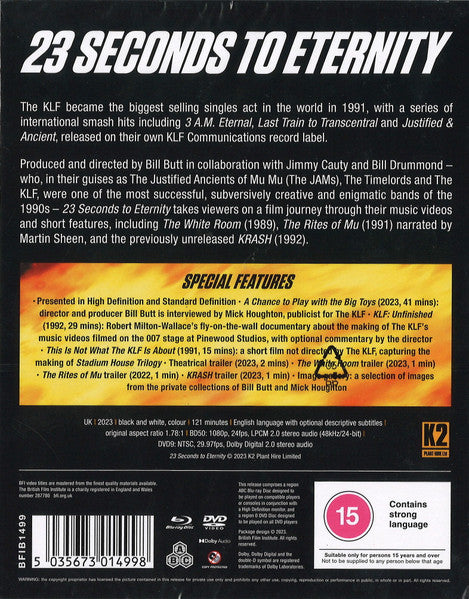 Bill Butt In Collaboration With Jimmy Cauty And Bill Drummond - 23 Seconds To Eternity