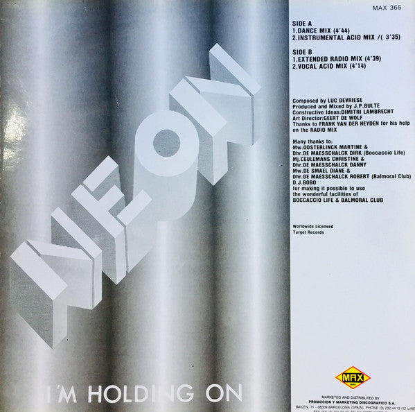 Neon - I'm Holding On