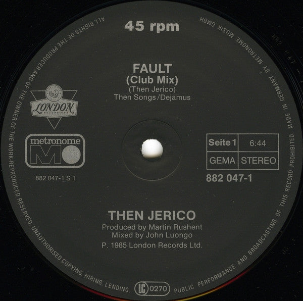 Then Jerico - Fault