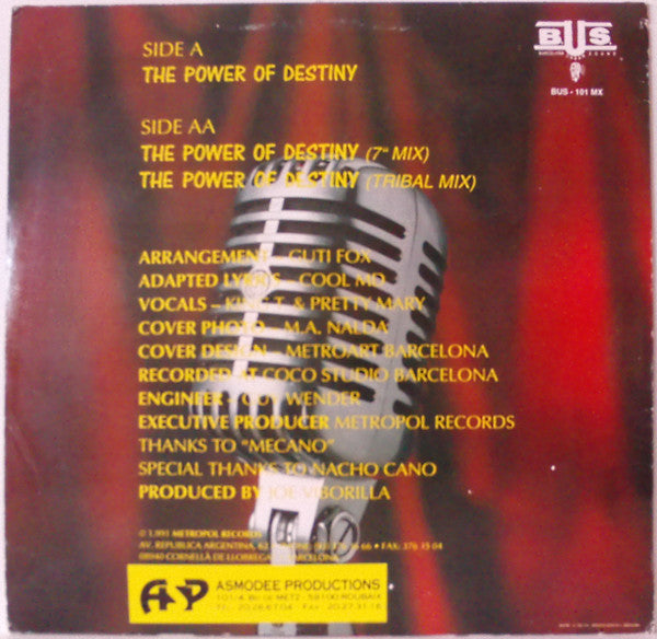 Viborilla Featuring King Tee - The Power Of Destiny