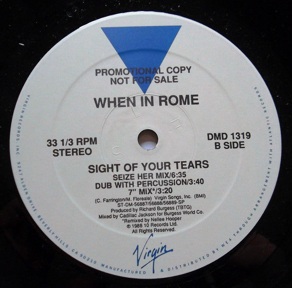 When In Rome - Sight Of Your Tears