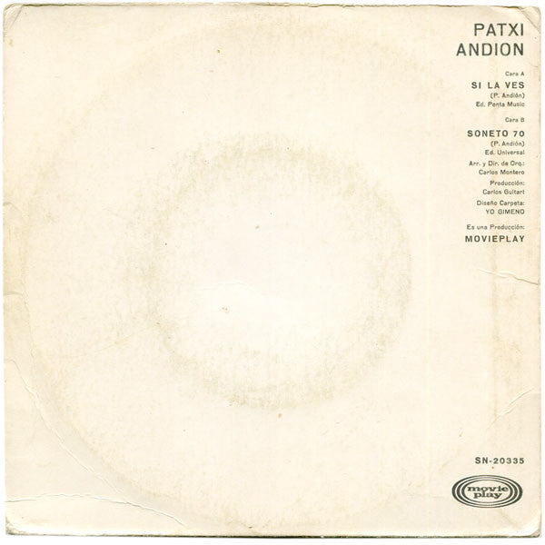 Patxi Andión - Dos Canciones De Amor