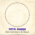 Patxi Andión - Dos Canciones De Amor