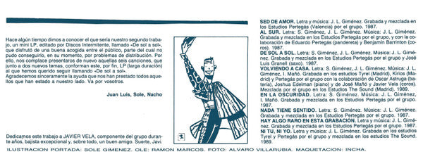 Presuntos Implicados - De Sol A Sol