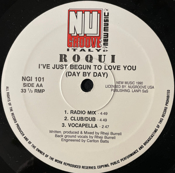 Roqui - Set Me Free / I've Just Begun To Love You (Day By Day)