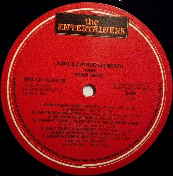 João Gilberto & Astrud Gilberto Meet Stan Getz - João & Astrud Gilberto Meet Stan Getz