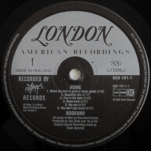 BoDeans - Home