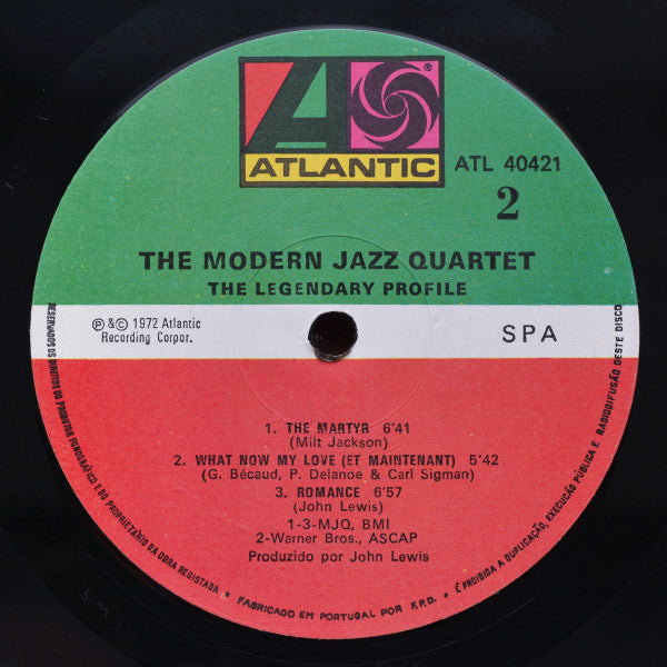 The Modern Jazz Quartet - The Legendary Profile