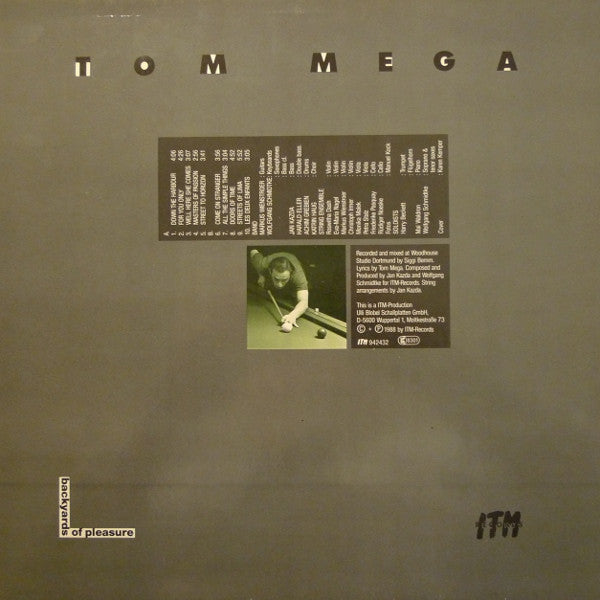 Tom Mega - Backyards Of Pleasure