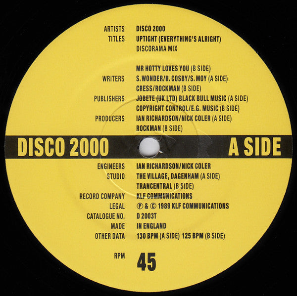 Disco 2000 - Uptight