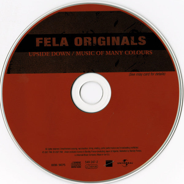 Fela Kuti - Upside Down / Music Of Many Colours