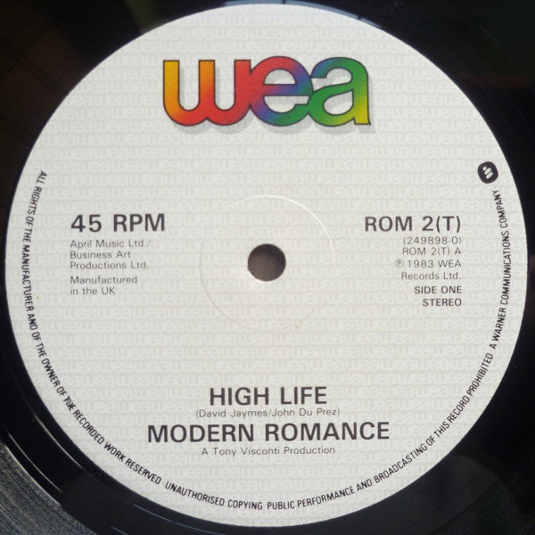 Modern Romance - High Life