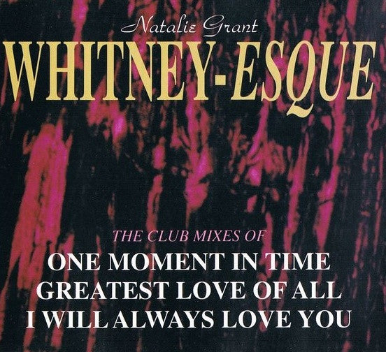 Natalie Grant - Whitney-Esque