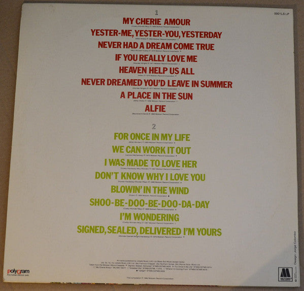 Stevie Wonder - Love Songs
