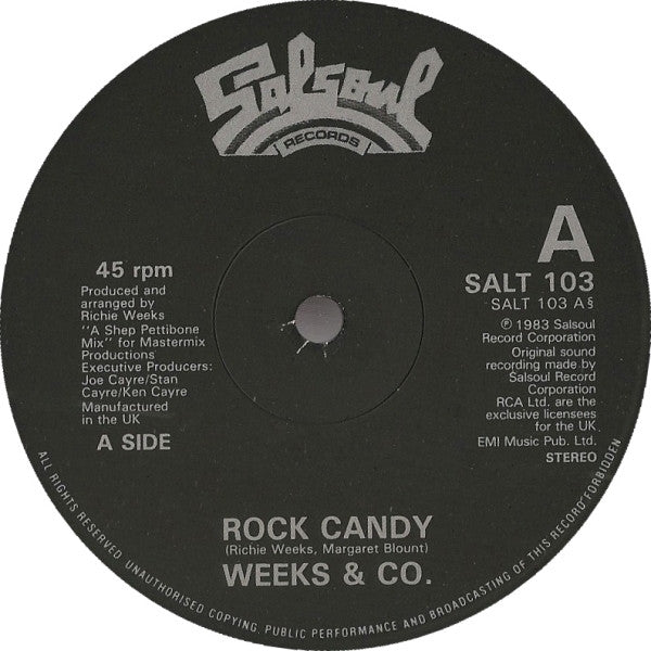 Weeks & Co. - Rock Candy