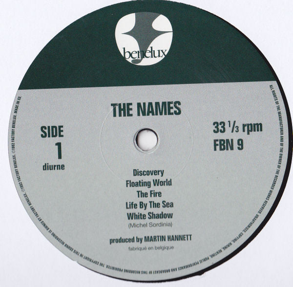 The Names - Swimming