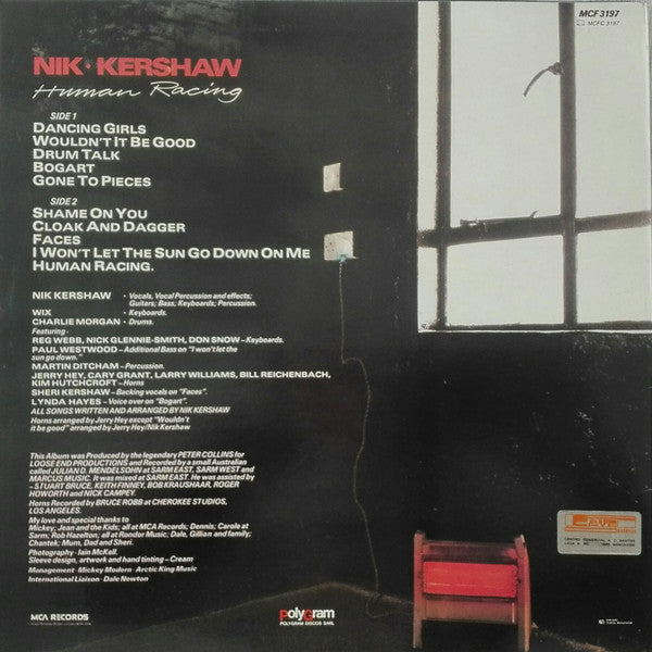 Nik Kershaw - Human Racing