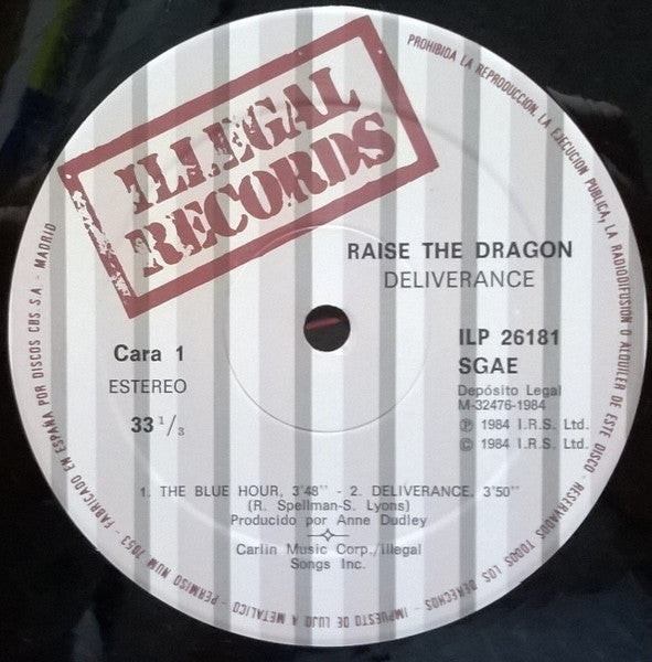 Raise The Dragon - Deliverance