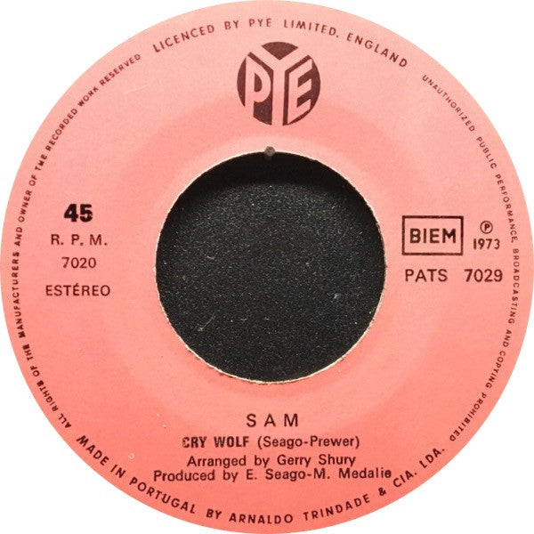 Sam (63) - Only Yesterday / Cry Wolf