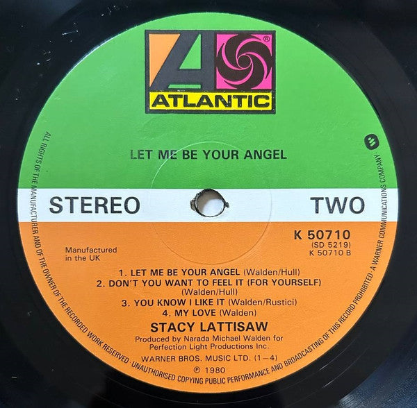 Stacy Lattisaw - Let Me Be Your Angel