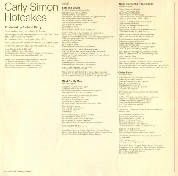 Carly Simon - Hotcakes