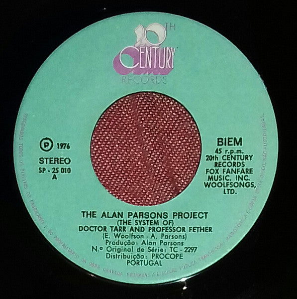 The Alan Parsons Project - (The System Of) Doctor Tarr And Professor Fether