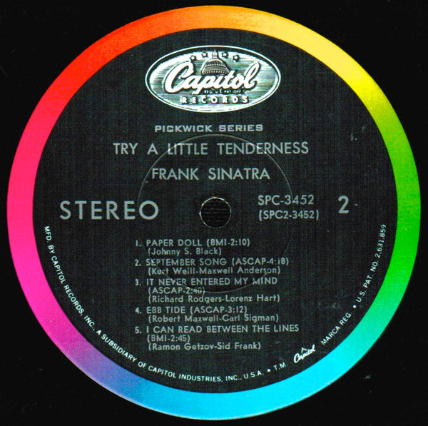 Frank Sinatra - Try A Little Tenderness