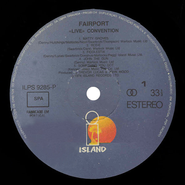 Fairport Convention - Fairport Live Convention