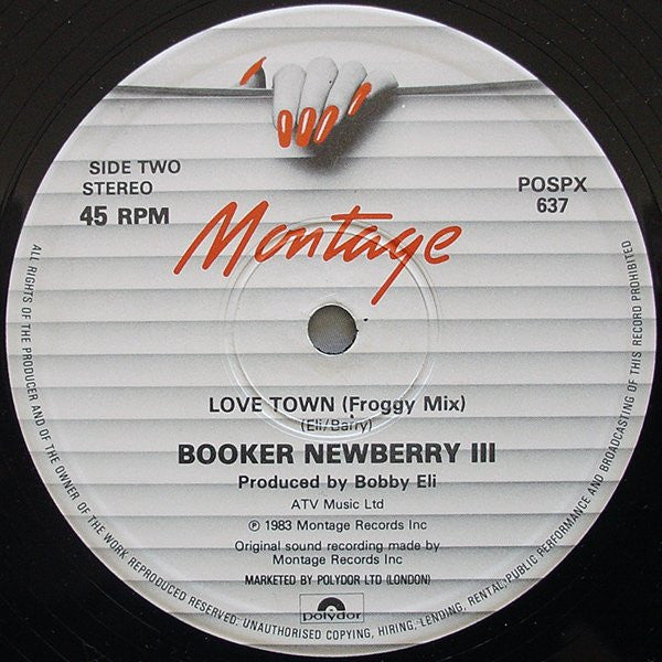 Booker Newberry III - Teddy Bear / Love Town (Froggy Mix)