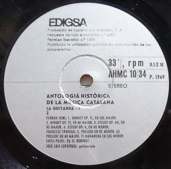 José Luis Lopátegui - La Guitarra - 1