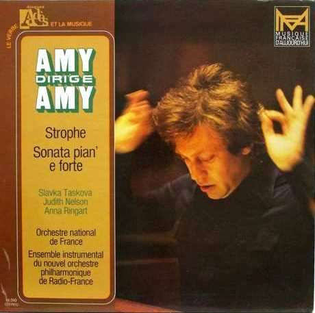 Gilbert Amy - Slavka Taskova / Judith Nelson / Anna Ringart / Orchestre National De France / Ensemble Instrumental Du Nouvel Orchestre Philharmonique De Radio-France - Amy Dirige Amy