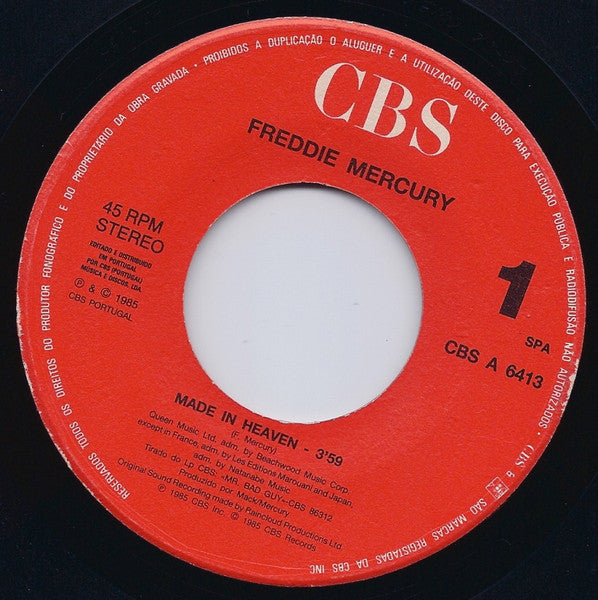 Freddie Mercury - Made In Heaven