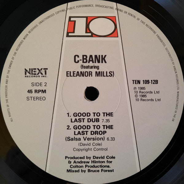 C-Bank Featuring Eleanore Mills - Good To The Last Drop