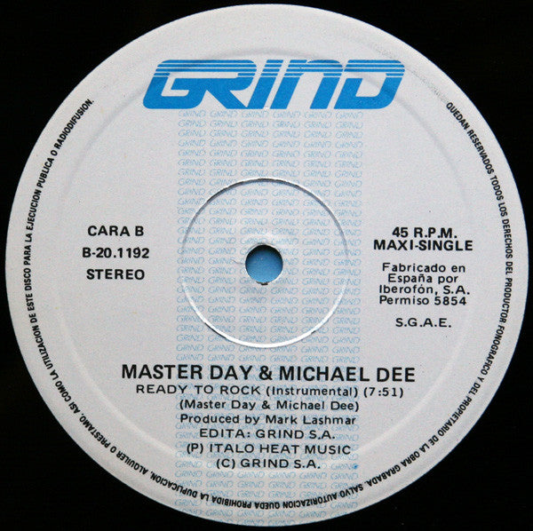 Master Jay & Michael Dee - Ready To Rock